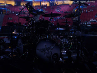 Deuxième visite backstage avant le spectacle de Bon Jovi au Centre Bell, Québec, Canada (14 février 2013)